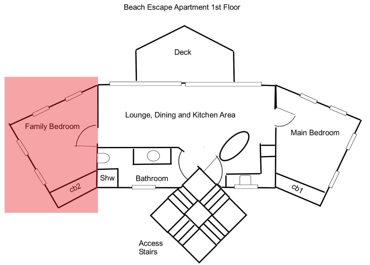 Sandy Point Beach Escape 1 Bedroom Apartment 外观 照片